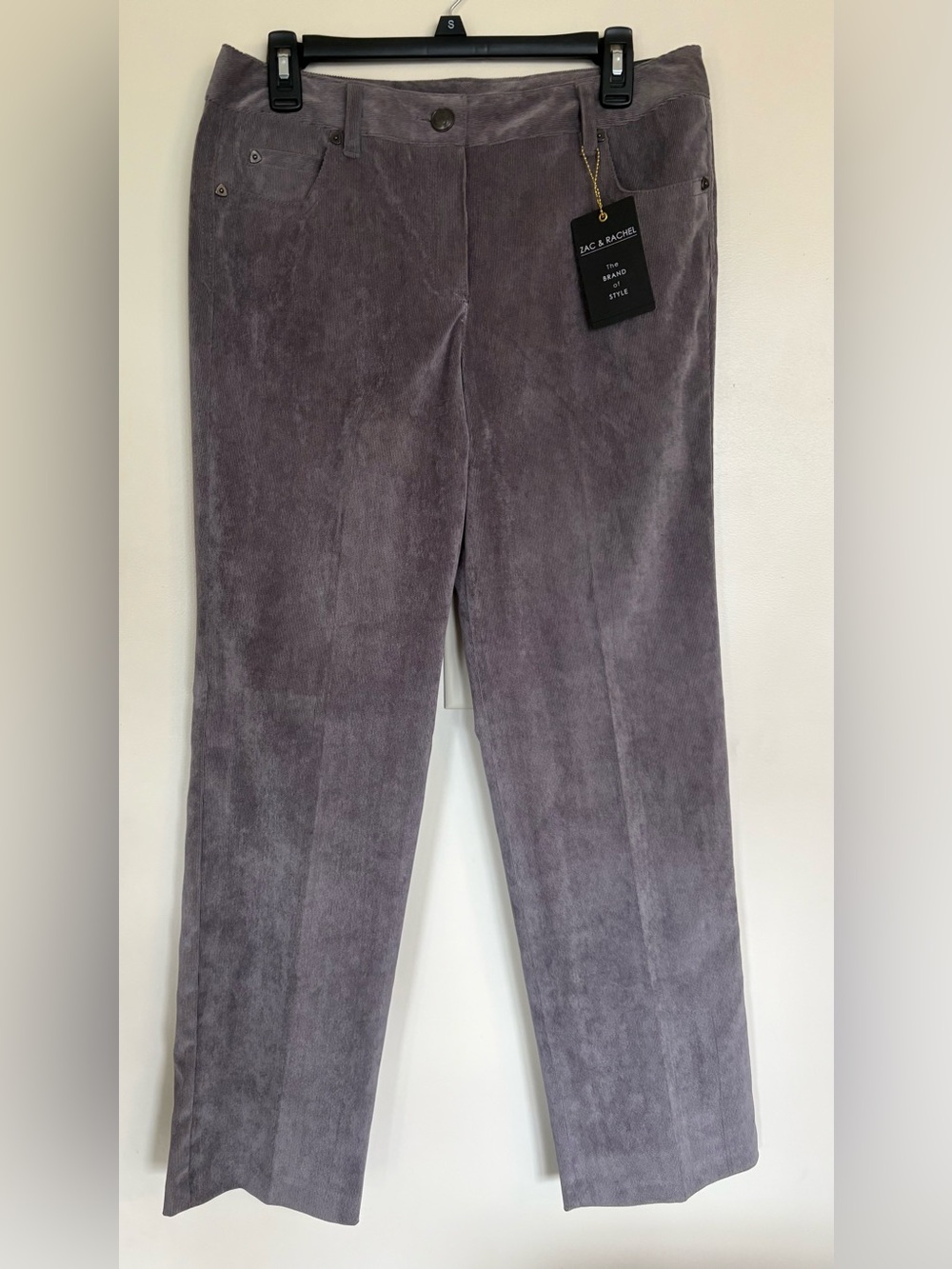 NWT Zac & Rachel Grey Cord - Size 8
